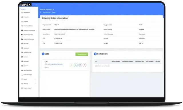 IMPEX Data Platform (PIM)