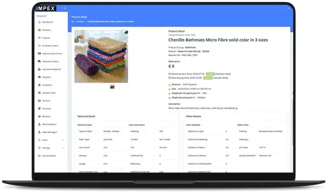 IMPEX Data Platform (PIM)