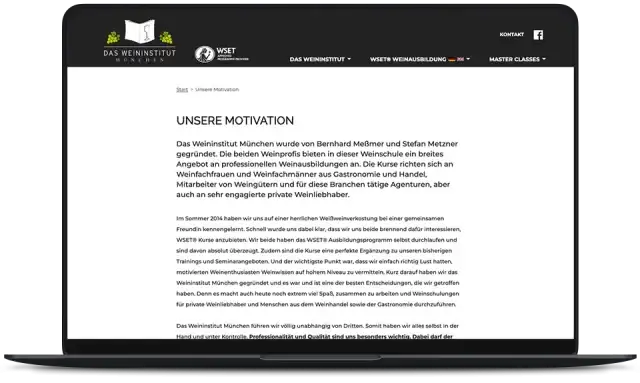 Weininstitut München – Wine training