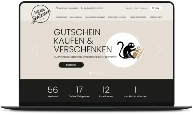 einfach geniessen – Seminar platform - Slider 2