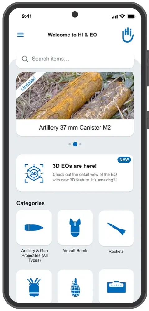 EO Reference App - EO Details