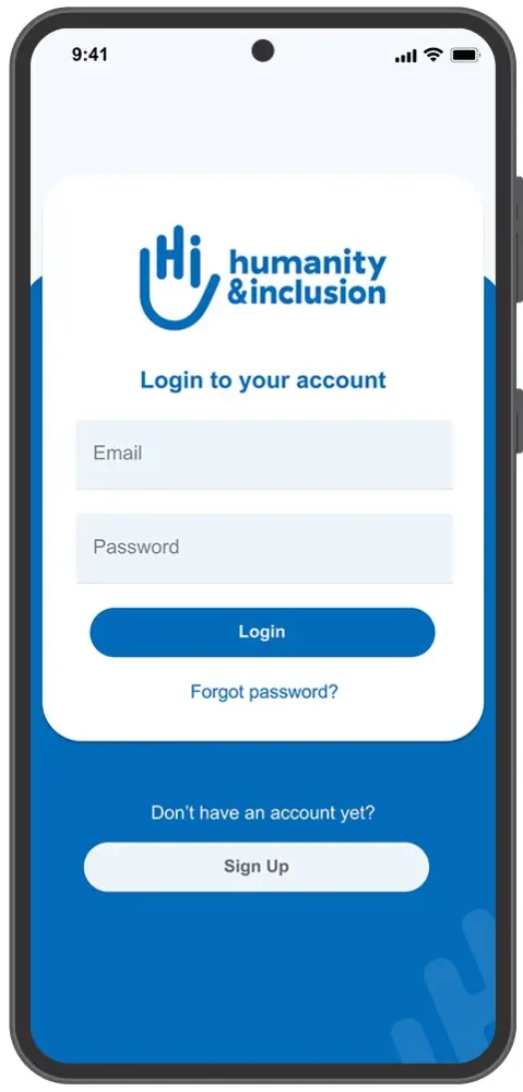 EO Reference App - Login