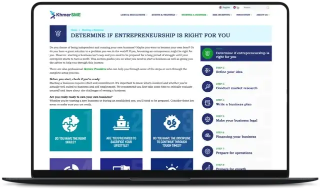 National SME information website for Cambodia – KhmerSME - GIZ (Deutsche Gesellschaft für Internationale Zusammenarbeit)