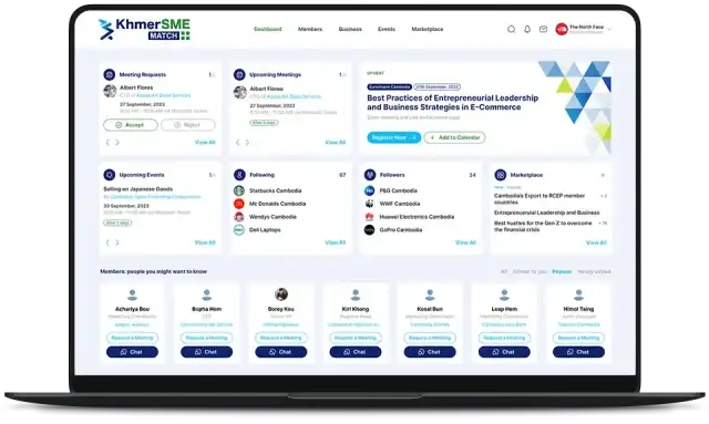 KhmerSME MATCH: Empowering Cambodian MSMEs with Pegotec's Technological Excellence