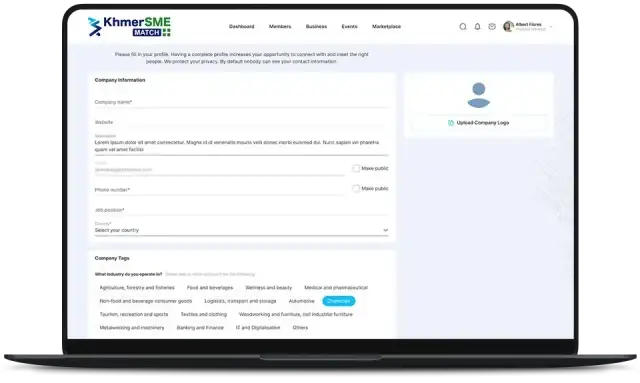 KhmerSME MATCH: Empowering Cambodian MSMEs with Pegotec's Technological Excellence