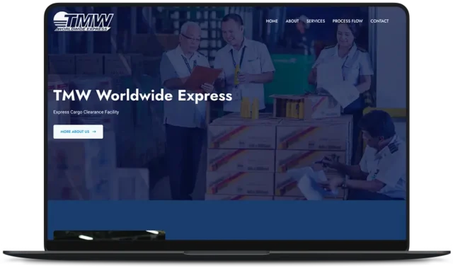 TMW Worldwide Express Website - Homepage