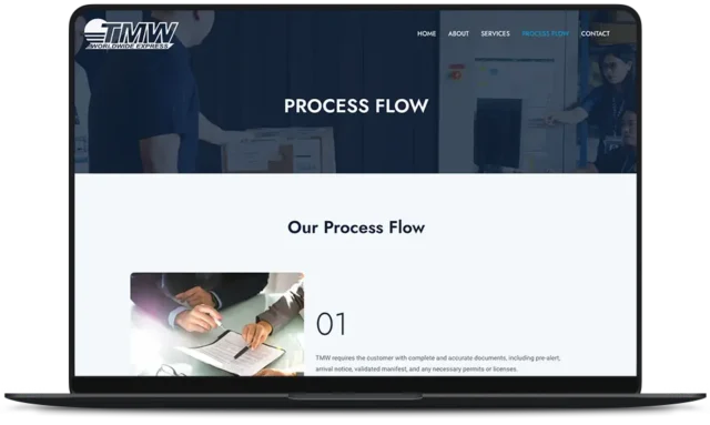 TMW Worldwide Express Website - Flow