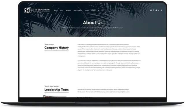 CFB Holding Website Abount Us