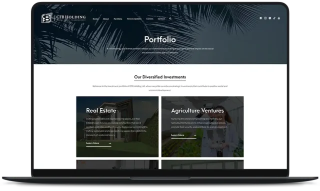 CFB Holding Website Investemnts