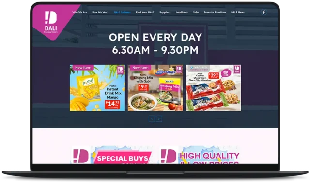 DALI Philippines Website Promotion