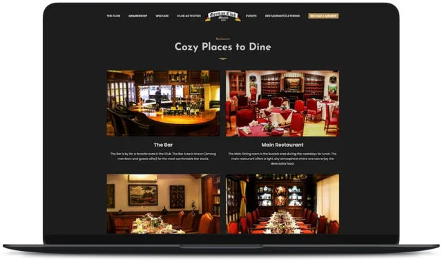 German Club Manila Website - Dine