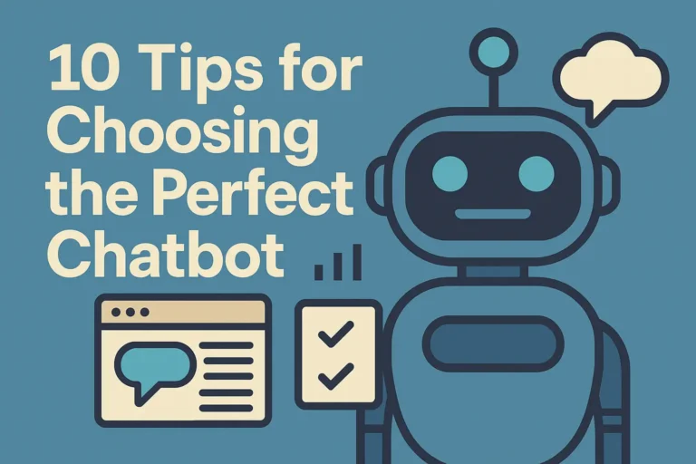 10 Tips for Choosing the Perfect Chatbot for Your Website