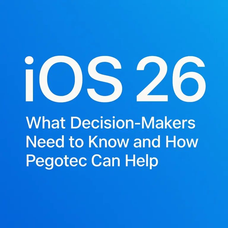 iOS 26 Update: What Decision-Makers Need to Know