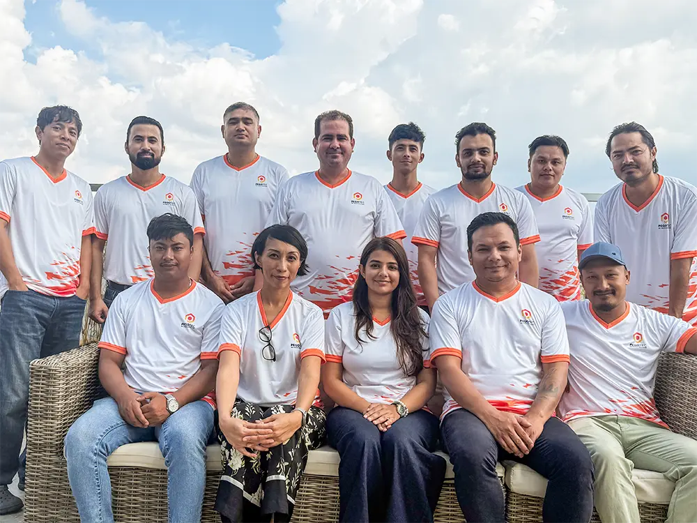 Pegotec Team in Nepal 2025