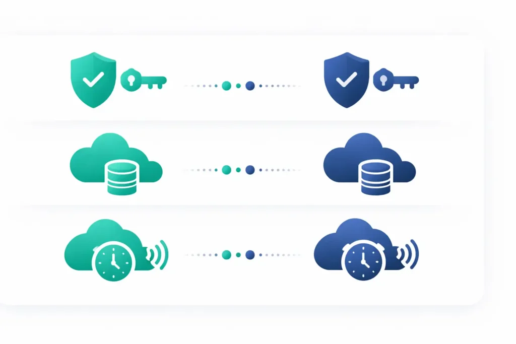 Backend-as-a-service feature comparison between Supabase and Firebase