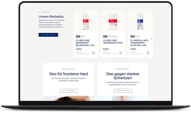 CL Cosmetic – Multilingual Cosmetics Shop for the German Market